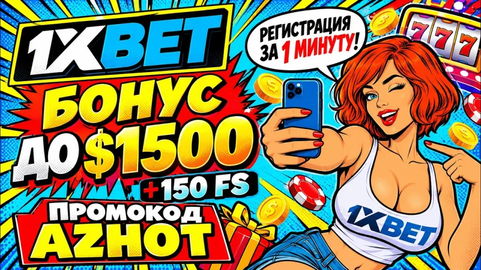 Активация промокода 1хбет и получение фрибета